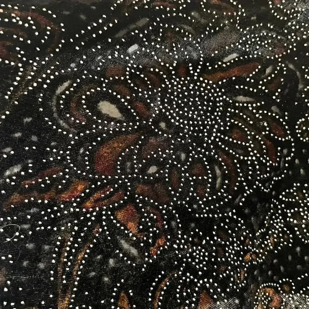 No Brand velvet floral